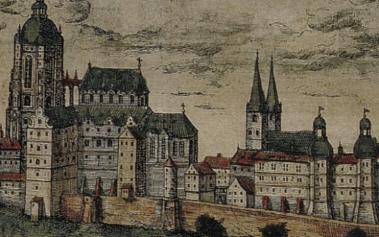 Kapitulní kostel v proměnách panoramatu Pražského hradu